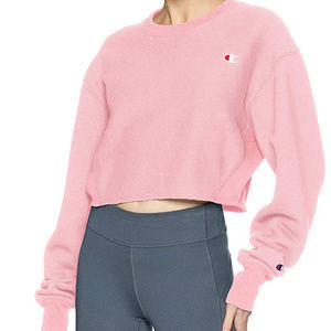 Champion Womens Standard Reverse Weave Cropped Cut